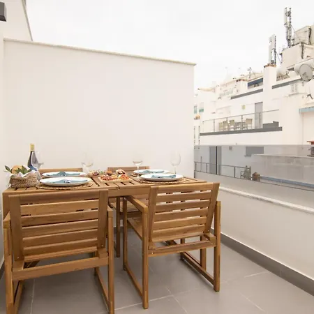 Flat With Balcony Near Casino By Hostwise Apartment Monte Gordo